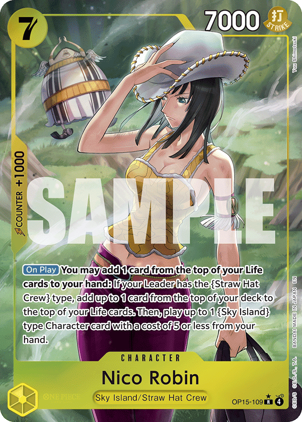 Nico Robin OP15 alternate art