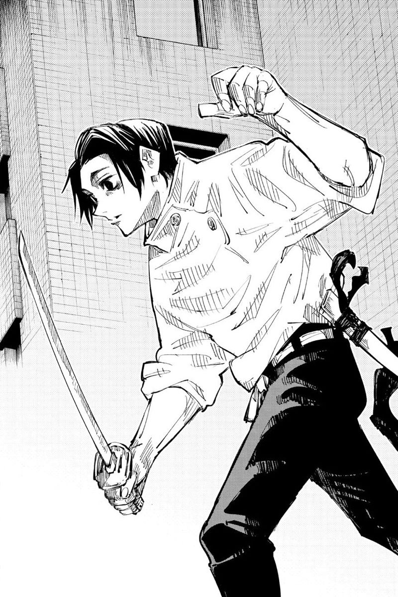 Yuta Okkotsu with his sword